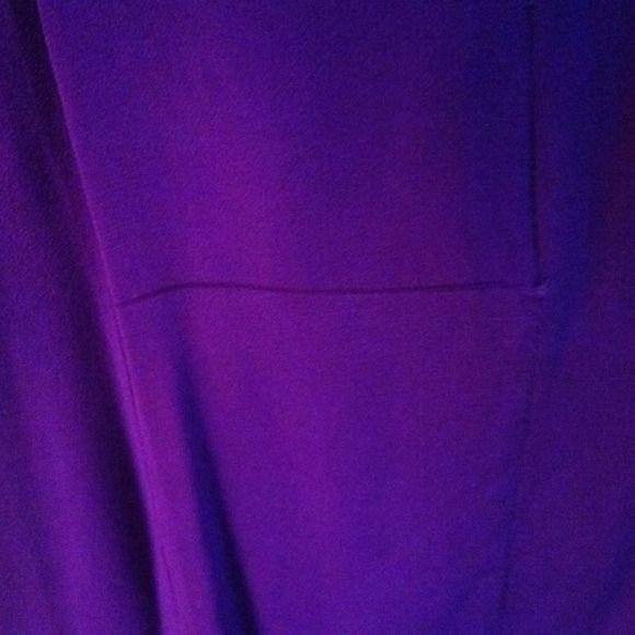 Vintage Purple beaded formal gown. Size 4 - Picture 8 of 10